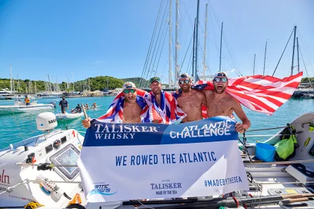 The team after completing its trek