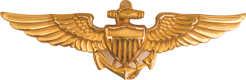 Manchester’s 1940 U.S. Naval Aviator badge