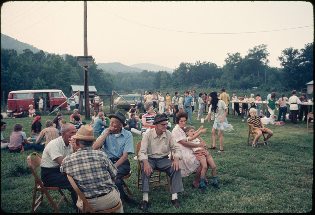 In the summer of 1971, upon their arrival in the East Tennessee community of Briceville, members of the Appalachian Student Health Coalition are invited to an overnight party at the home of Byrd Duncan, head of the Briceville Health Council and a sufferer of black lung for many years. Briceville had been a coal mining town, and when the mines closed, local doctors packed up, making it difficult for residents to obtain health care. Duncan, who had spent years working in the mines, said Vanderbilt students helped treat about 200 people per day from the surrounding area during their stay in Briceville. (DIGITAL SOUTHERN HISTORICAL COLLECTION/UNC-CHAPEL HILL)