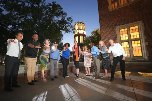 Faculty heads of house from The Ingram Commons at Founders Walk (Nick Hessler/Vanderbilt)