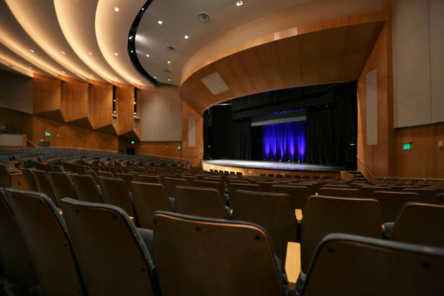 Langford Auditorium interior