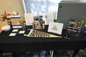 Vanderbilt Graduate School Honors Banquet at the Student Life Center Ballroom.
