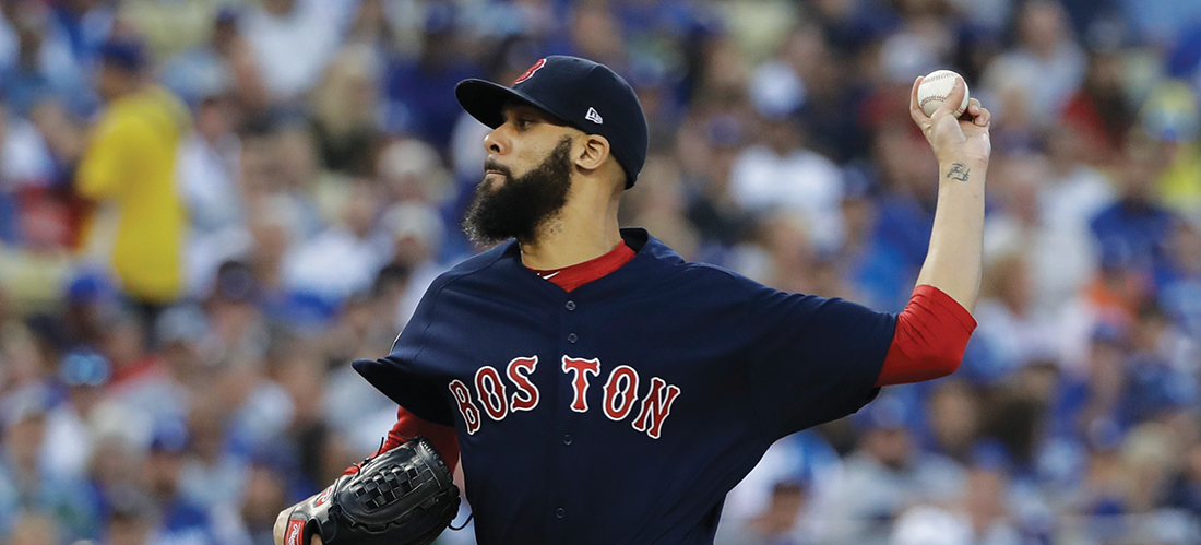 photo of David Price pitching