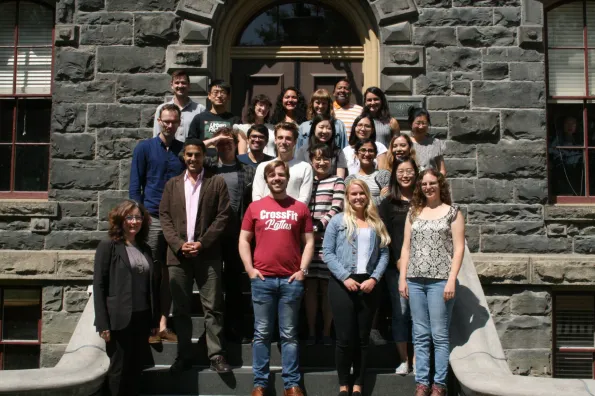 Lucy Kim and fellow students attended the SCT Alcoff Seminar. (Submitted photo)