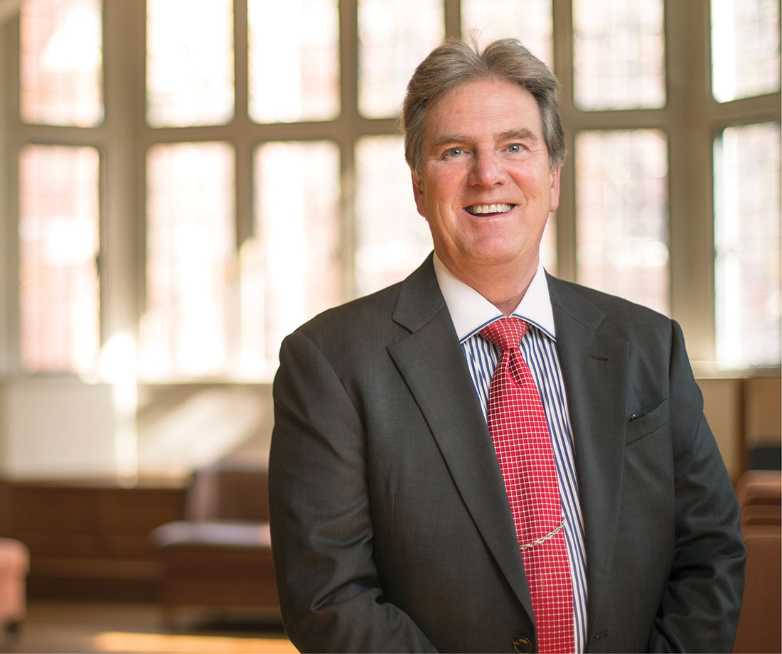 “The memories and experiences I’ve had with Vanderbilt are so positive and such a big part of my life,” says university trustee and Cincinnati pediatrician Dr. Robert Schiff Jr. Through his family’s charitable foundation, he is supporting Opportunity Vanderbilt and ensuring future generations of students can afford a Vanderbilt education. (JOHN RUSSELL)