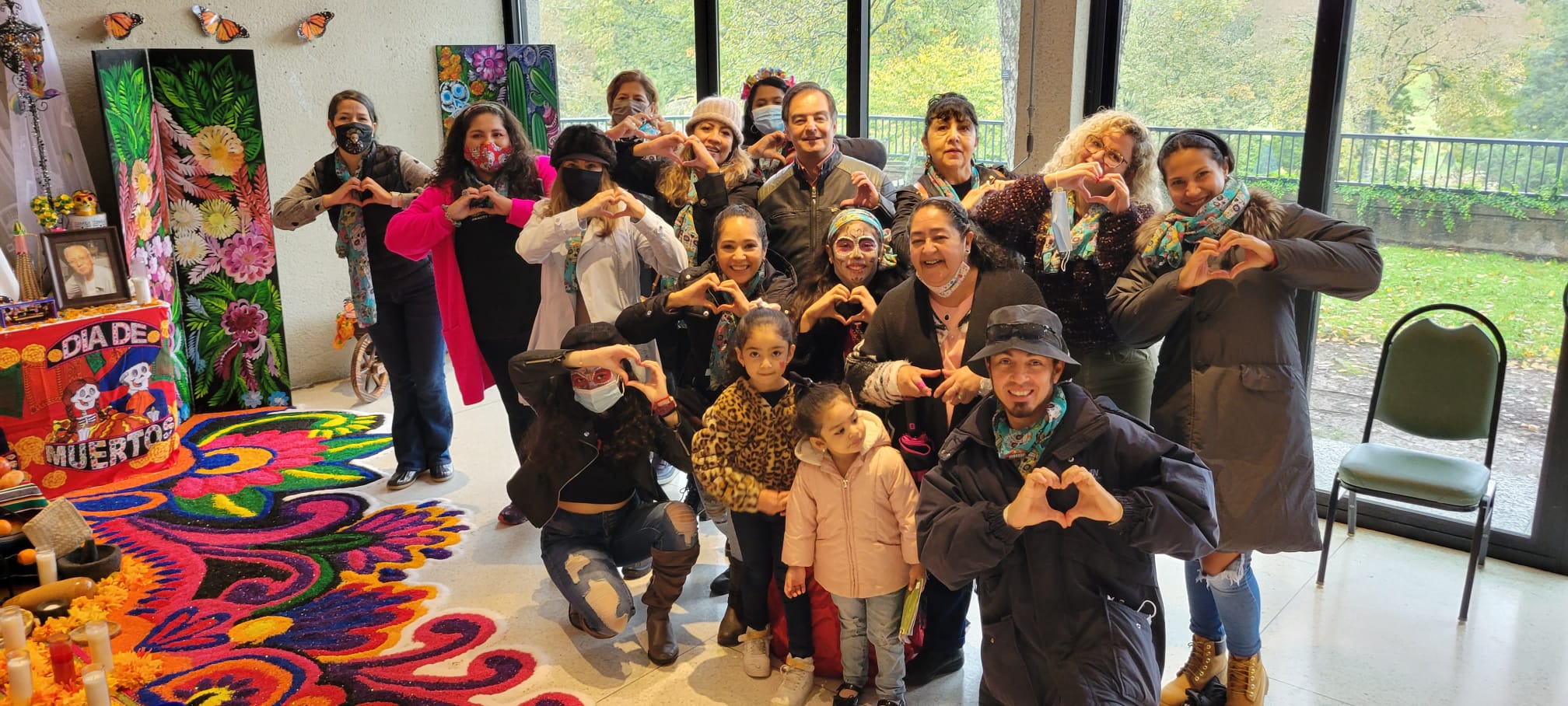 Group photo for HEART session. 