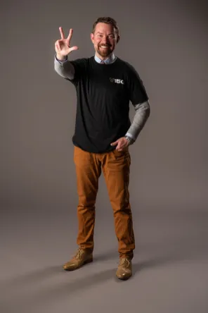 Mark Miller, master of science in nursing, #VU2023 (Harrison McClary/Vanderbilt University)