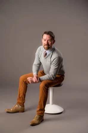 Mark Miller, master of science in nursing, #VU2023 (Harrison McClary/Vanderbilt University)