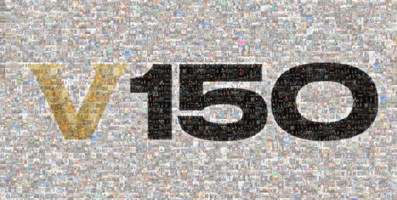 Vanderbilt has created an interactive photo mural as part of its ongoing Sesquicentennial celebration. (Vanderbilt University)