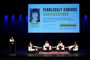 The Lawson Lecture featuring author Monica Guzman takes place in Langford Auditorium. (Vanderbilt University)