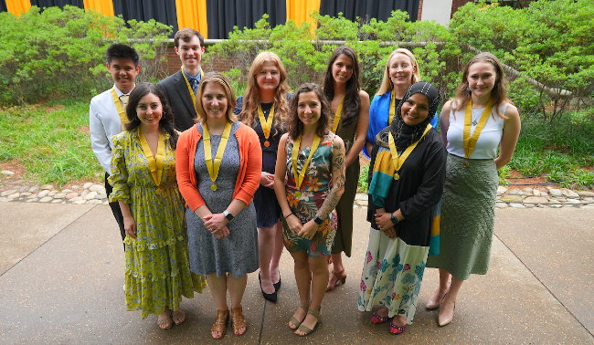 Founder's Medalists for the Class of 2023 (Harrison McClary/Vanderbilt)