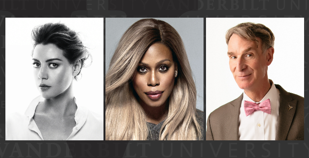 Aubrey Plaza, Laverne Cox and Bill Nye will headline Vanderbilt University's 2021 Impact Symposium.