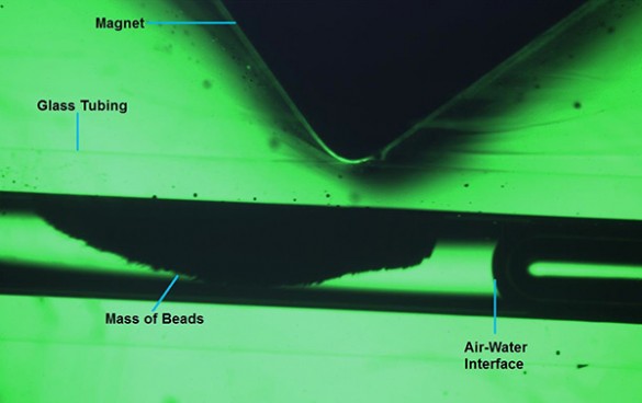 Extractionator closeup