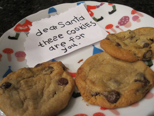 cookies for santa
