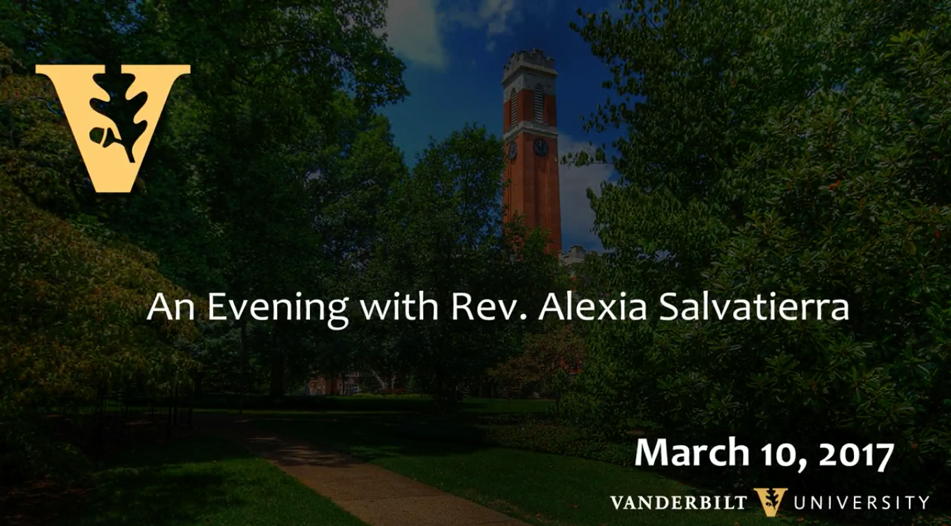 A Public Lecture and Conversation with Rev. Alexia Salvatierra