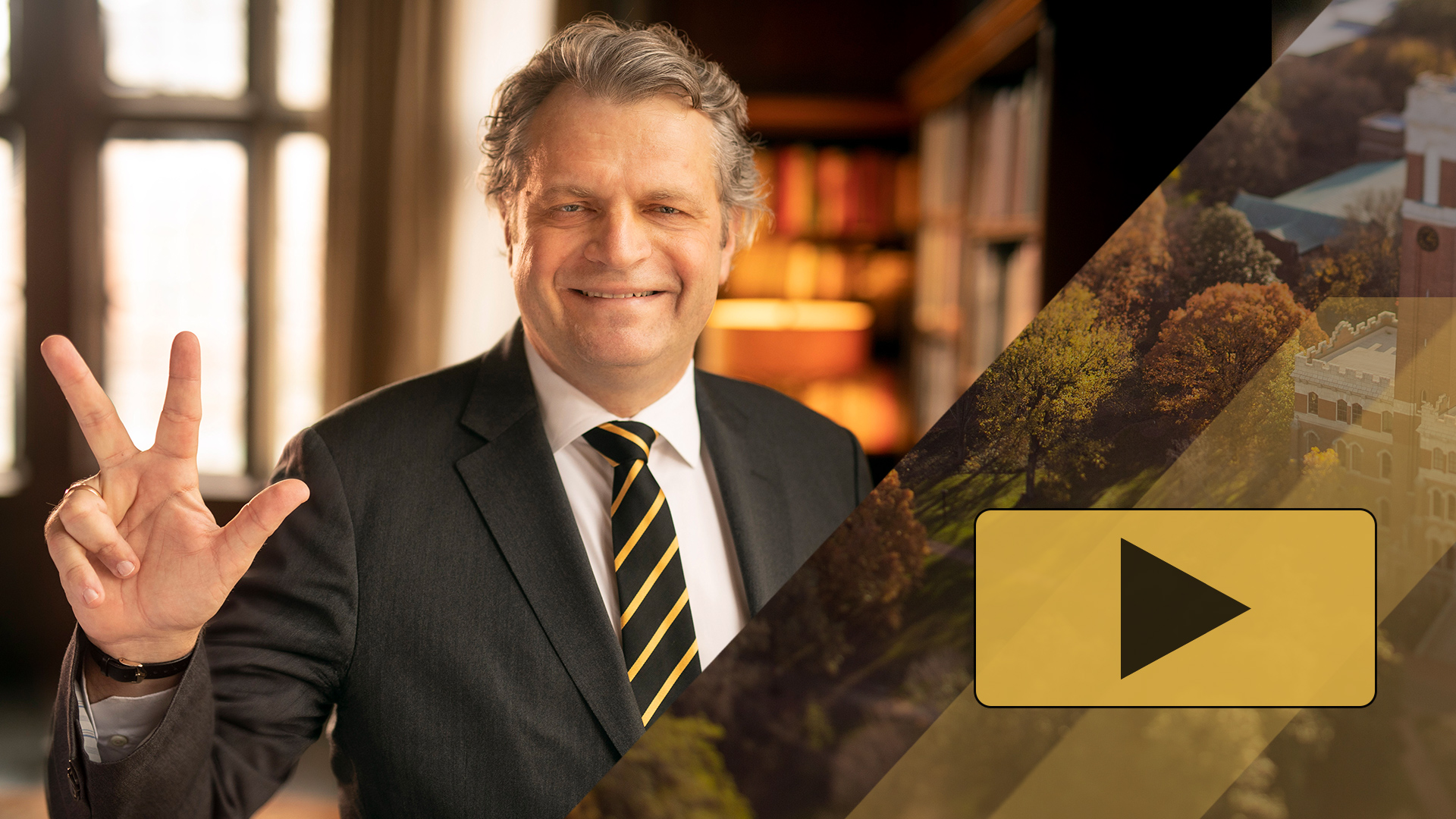 Watch video with Incoming Chancellor Daniel Diermeier