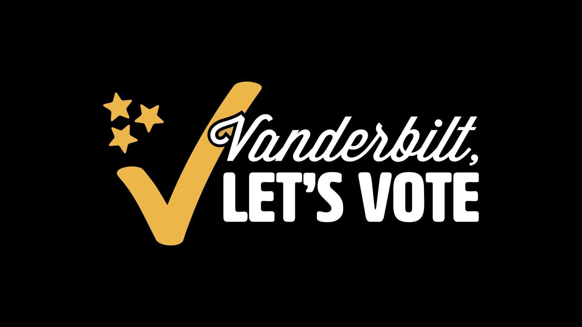 Image Text: Vanderbilt Let's Vote