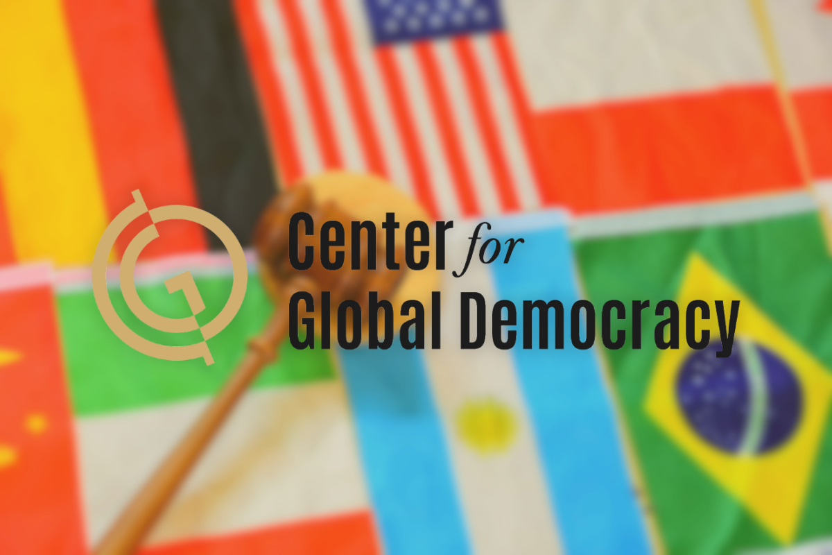 Image Text: Center for Global Democracy