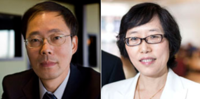 side by side portraits