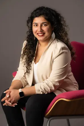 Kavya Sharman, School of Medicine Basic Sciences – Ph.D. in chemical and physical biology, #VU2023 (Harrison McClary/Vanderbilt)