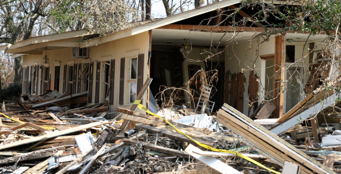 climate change damage hurricane