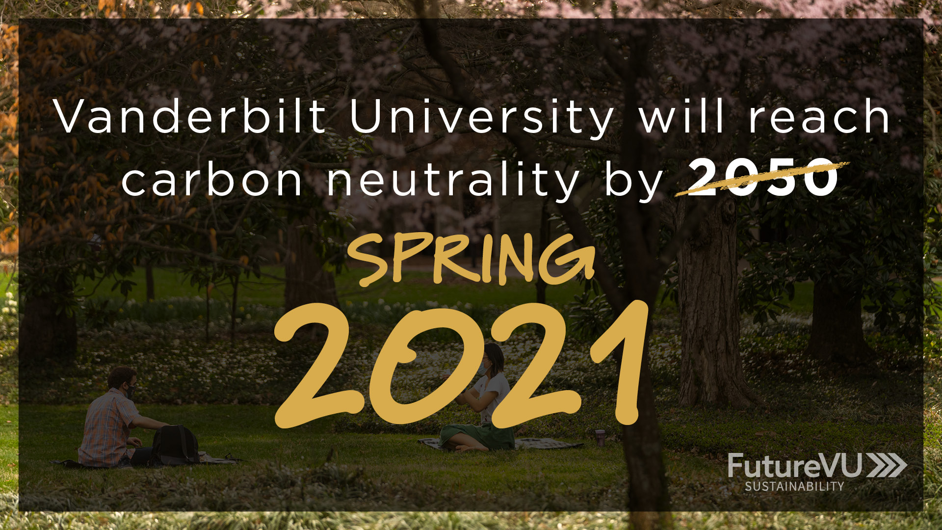 Vanderbilt University will reach carbon neutrality by spring 2021