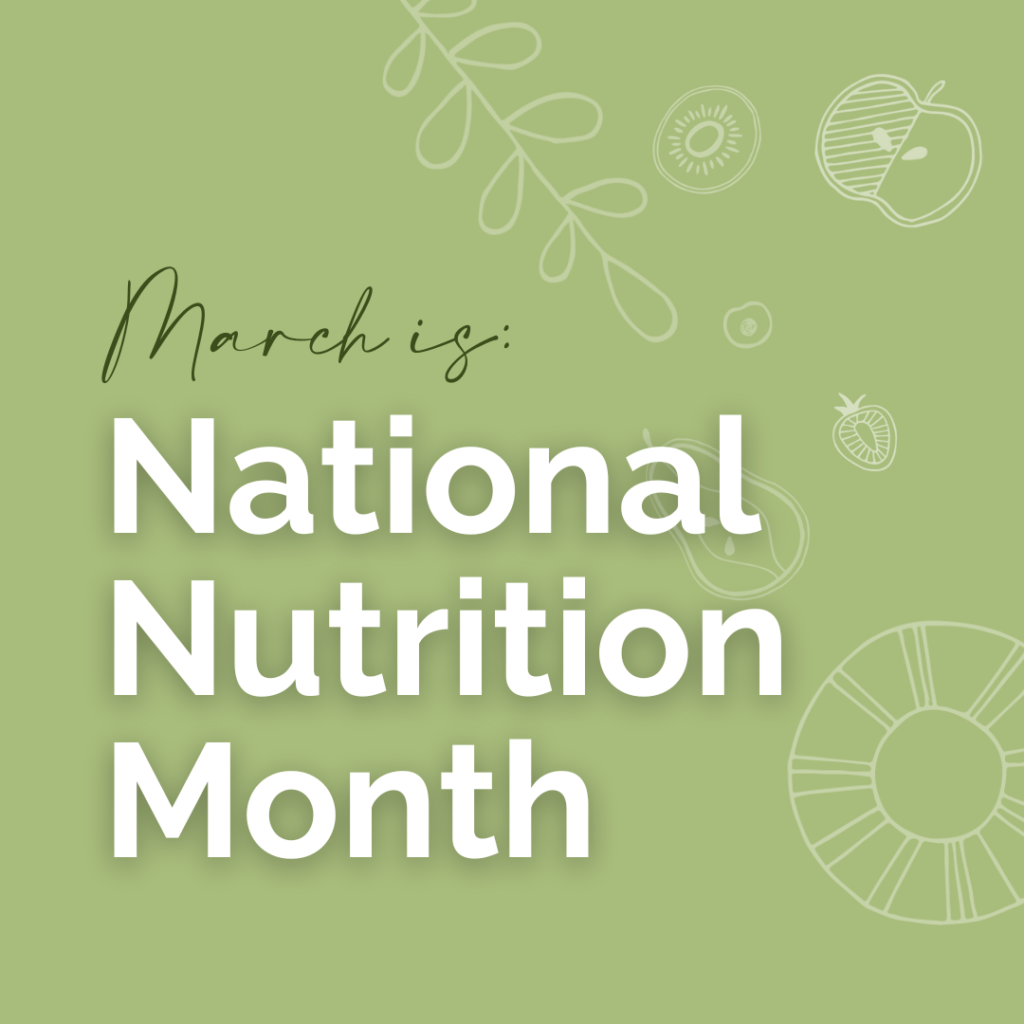 Campus Dining celebrates National Nutrition Month with lineup of events