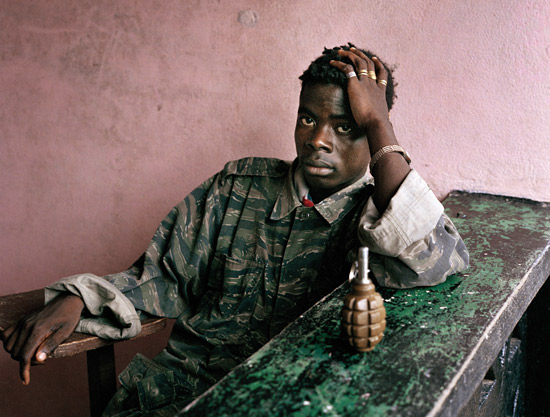 "Long Story Bit by Bit: Liberia Retold, Photography by Tim Hetherington" will be on view at the Vanderbilt Fine Arts Gallery Oct. 12-Dec.6. (photo by Tim Hetherington)