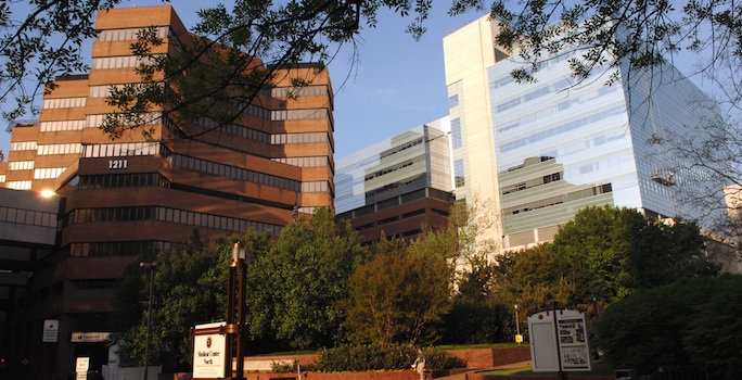 hospital and MRB IVphoto by Neil Brake VUMC exterior