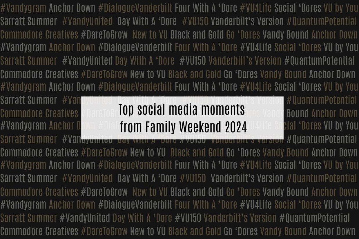 ICYMI: 10 social media moments from Family Weekend 2024
