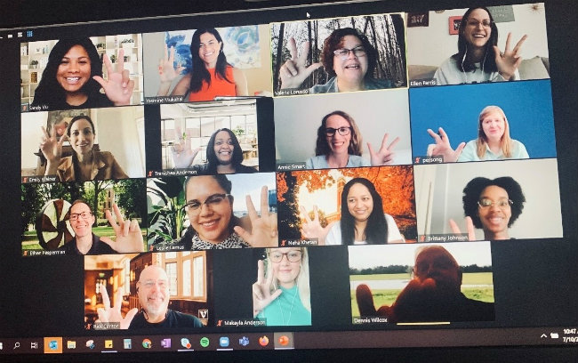 Vanderbilt workshop about unconscious bias on Zoom