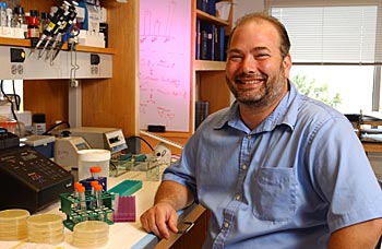 Brent Thompson is the first author of the study appearing in the Proceedings of the National Academy of Sciences. (Anne Rayner / Vanderbilt)