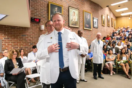 Matt Smith attended his White Coat Ceremony at Vanderbilt University School of Medicine. (Submitted photo)