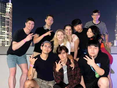 Britto and friends (Submitted photo)