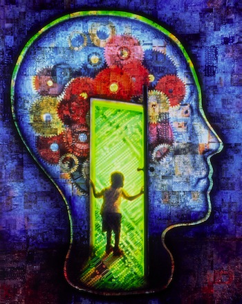 Conceptual brain art