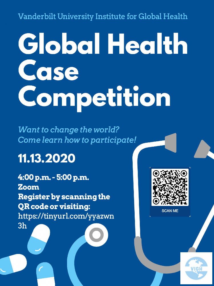 2020 Global Health Case Competition poster