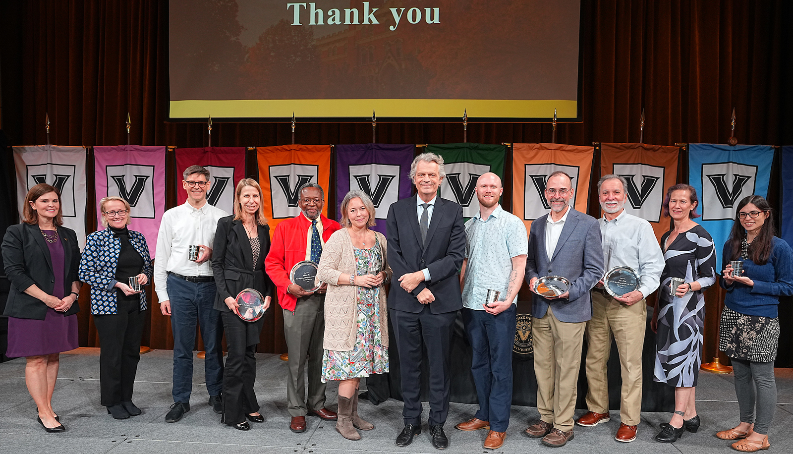 Faculty award winners from Spring 2024 Faculty Assembly