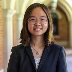 Rachel Koh, a sophomore double majoring in physics and computer science.