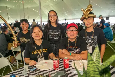 Family Weekend 2022 included a well-attended Tailgate Brunch.