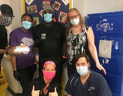 Feed the Front Lines helps restaurants provide meals for health care workers.