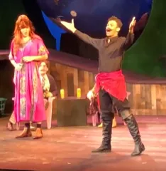 Crocker singing an aria in Leonard Bernstein's "Candide." This production was with the Vanderbilt Opera Theatre, under the direction of Gayle Shay and the baton of Professor Jennifer McGuire.