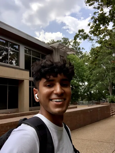 Vivek Kumar during his first year at Vanderbilt in 2020 (Submitted photo)