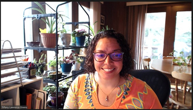 Tiffany Lawrence Givens was honored with the 2021 Karen Dolan Spirit Award.