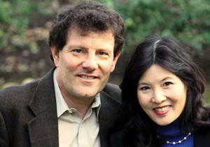 Nicholas Kristof and Sheryl WuDunn