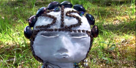 Image from Haitian vodou ritual in "Legal Sorcery," a new performance monologue by Colin Dayan.