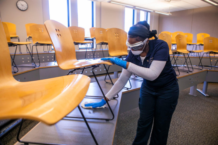 Buttrick Hall Deep Cleaning