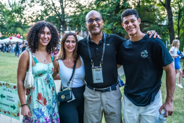 Family Weekend's Fall for the Arts event at the Martha Rivers Ingram Commons.