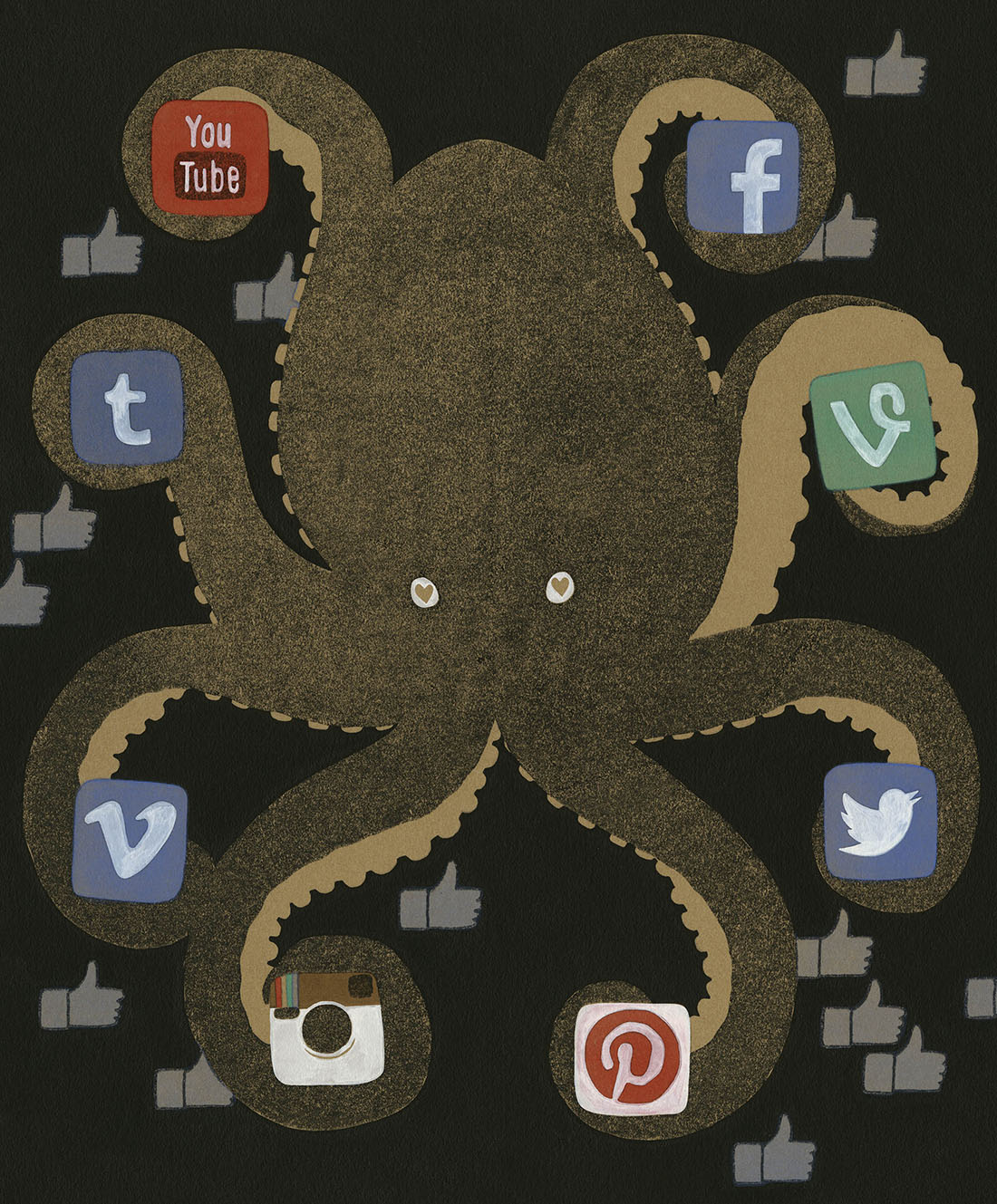 illustration of octopus