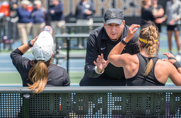 Women's tennis coach Geoff MacDonald (Vanderbilt University)