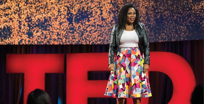 speaking at ted talk